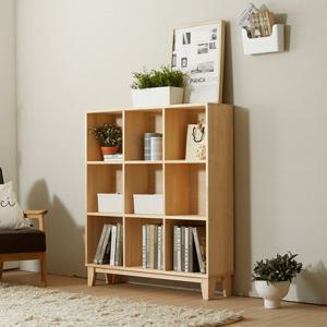 네시스 쏘론 가로세로 3단 원목 책장 1050 GM270C (착불)