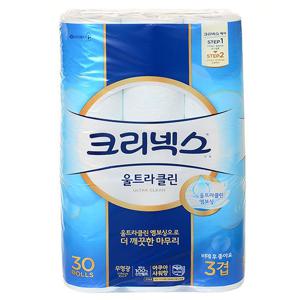 크리넥스 3겹 울트라클린 27mX30롤