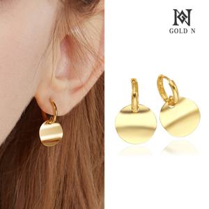 골드앤 18K 써클웨이브 小 귀걸이 YG