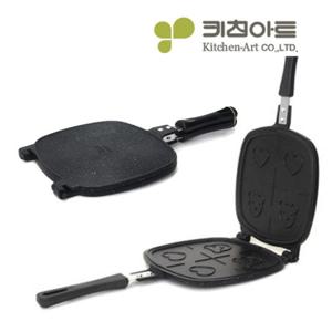 키친아트 마블 누룽지팬 양면팬