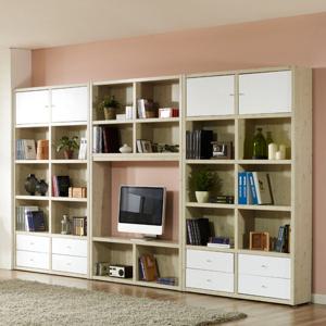 엘마 3600 TV수납형 책장 풀세트