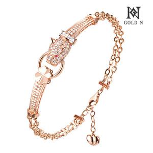 골드앤 14K 마운틴 라이언 팔찌