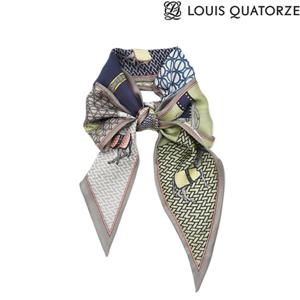 [루이까또즈 스카프] (1BSL175GR) 실크 방도 스카프 브리턴 그린 1BSL175BU