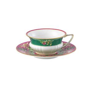 [웨지우드] 원더러스트 핑크로터스 홍차잔 1인조