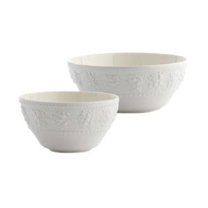 [웨지우드] 웨지우드 페스티비티 공기대접 2p (아이보리)