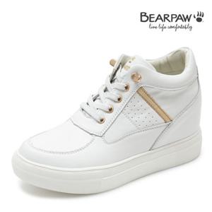 [와이컨셉] 베어파우 여성 운동화 NITA K2302084PA-W 키높이 레더 굽있는 단화 스니커즈 착화감 좋은 스타일 캐주얼화 K2302084P