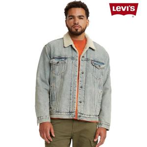 리바이스 163650070 남자 프리미엄 양털 안감 트러커 자켓