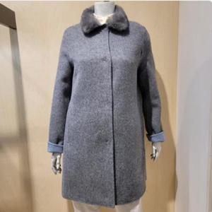 [크레송] 크레송 CRESSON (KWCPDP52) 밍크탈부착핸드메이드코트 KWCPHP52