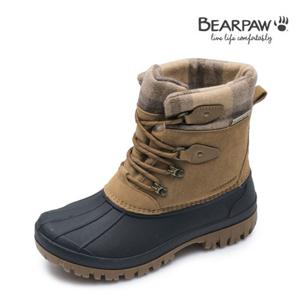 [와이컨셉] 베어파우 여성 겨울 천연소가죽 캐주얼 방수 워커부츠 히코리 TESSIE 3022220PD-W 3022220PD-W