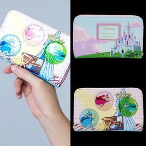 여자 디즈니 잠자는 숲속의 미녀 지퍼 지갑 WDWA2898
