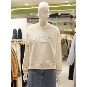 [숲] SOUP 숲 양옆 트임 레터링 맨투맨 티셔츠 (SA3LT33) SA3LT33