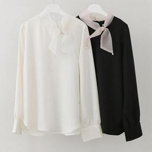 빅사이즈사랑해요 C785L401 리플리스카프블라우스 BN