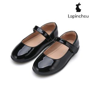 [트래드후스] 라팡슈 안나 페이턴트 키즈 메리제인 블랙 여아구두 LPFTJ1L0BK EEGLPFTJ
