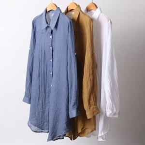 빅사이즈사랑해요 D797L403 썸머레이어드심플셔츠 IR