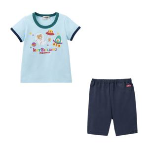 [미키하우스] HB 남아 우주비행 반팔 파자마 세트 17O207301 17O207301