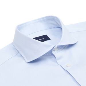 [레노마셔츠] 가격인하 BZRSG1-004BU 100수2합사 SLIKY 트윌솔리드 와이드셔츠 BZRSG1004