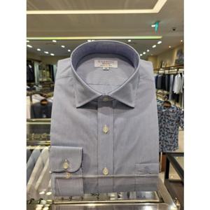 [카운테스마라 와이셔츠] 일반핏 핀스트라이프 스트레치 긴팔셔츠 (CDC1P13001B0) CDC1P13001