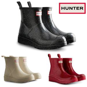 헌터 B0BPPDFN5P 여자 PLAY Starcloud 글리터 쇼츠 레인부츠