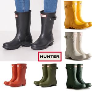 헌터 Hunter W23758 여자 오리지널 쇼츠 방수 레인부츠 신발