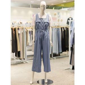 [숲] SOUP 숲 포켓 허리 스트링 데님 점프수트 (SA7OV30) SA7OV30