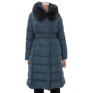 [린] LYNN (LGDHJK9800) 폭스퍼 벨티드 구스다운 LGDHJK9800