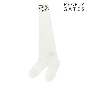 파리게이츠 (521D3SC009IV) 여성 스마일 핫픽스 로고 니삭스