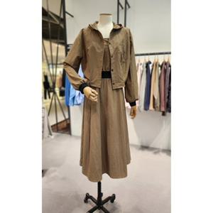 [코데즈컴바인] (CJC-OP301W9Z) 후디 셔츠 밴드 원피스 셋업 CJC-OP301W9