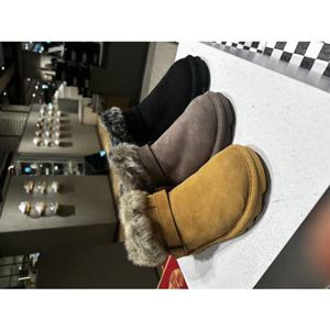 [와이컨셉] JASMINE 베어파우 여성 양털부츠 방한화 겨울 여성 양털신발 털부츠 양털슈즈 3종택1 K3121QD-W K3121QD-W