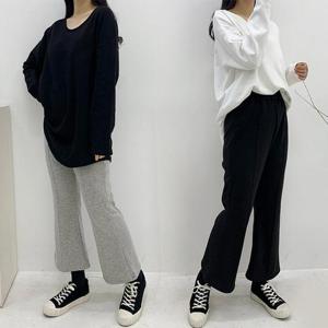 위쉬몰 BE 도톰밍크퍼부츠컷팬츠(C288H410) 빅사이즈