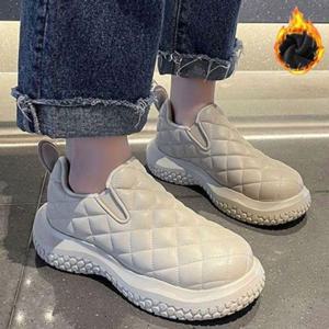 방한화 겨울신발 털신발 따뜻한 여성화 털슬립온 신발 겨울 여성