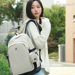 [르꼬끄] 공용 LE SAC 백팩 QQ123ABP13_BEG QQ123ABP13