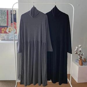 빅사이즈셔링원피스 Q282L412 해피터틀기모셔링원피스 RA