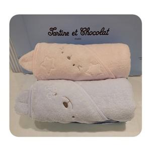 [쇼콜라] 쇼콜라 AG코코블루핑크타올싸개겸용블랭킷2종세트 (TNNXIB04XA) 쌍둥이출산선물 TNNXIB04XA