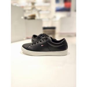 [타미힐피거 슈즈] 타미힐피거슈즈 하나 레더 스니커즈  T52F1ARSC01WT1(굽2.5센치) T52F1ARSC01WT