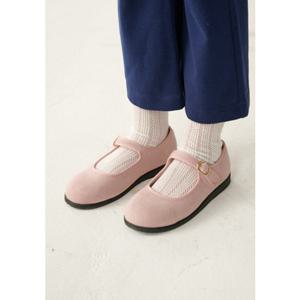 [빈] (BZ14AF02PK) 여아 핑크 스웨이드 구두 BZ14AF02PK