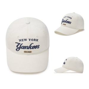 MLB 공용 컬러 데님 언스트럭쳐 볼캡 뉴욕 양키스 (3ACPD035N-50CRS)