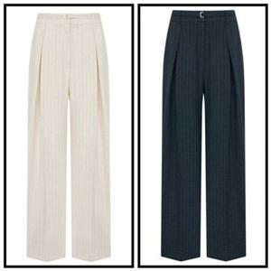 [케네스레이디] 리네이 벨티드 와이드 팬츠 (EWSLOE4004) EWSLOE4004