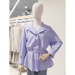 [숲] SOUP 숲 제천 벨트 포켓 스트라이프 긴팔 셔츠 (SB3LS34) SB3LS34