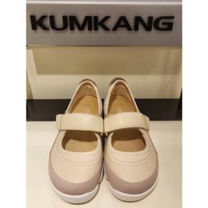 [금강 구두] 금강제화 랜드로바 CLASLC5106WF 클락스 여성 쿠션 메리제인 스니커즈 (베이지 연핑) CLASLC5106WF