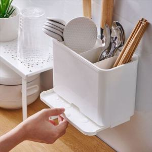 매직 칼 꽂이 블럭 수저통 수저 케이스 정리 보관 함 벽걸이수저통 벽부착수저통 벽걸이수저꽂이 수저꽂이
