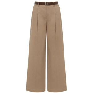 [케네스레이디] 벨티드 코튼 와이드 팬츠 (EWSLPC0202) EWSLPC0202