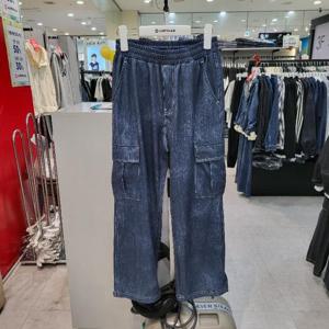 에어워크주니어 sh06 데님프린트 카고 세미와이드핏 팬츠 A252B3526B