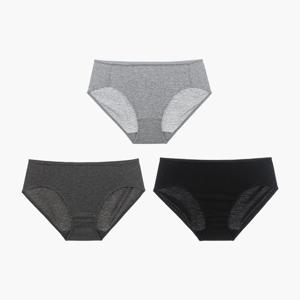 제임스딘 면 스판 여성 미디 삼각 팬티 JHWWX001