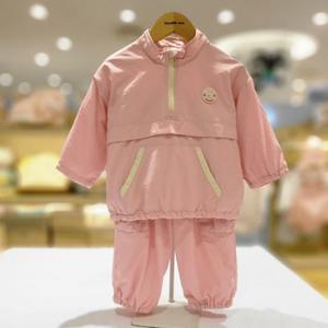 [오가닉맘] 유아 핑크아노락긴소상하 (MKRTES01) MKRTES01