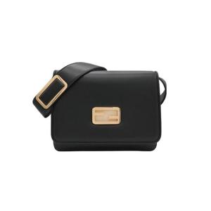 펜디 ID 미디움 레더 숄더백 블랙 8BT329W20F1CBM