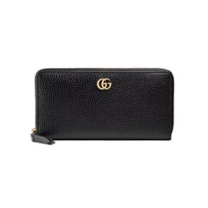 구찌 레더 집 어라운드 지갑 블랙 레더 456117-CAO0G-1000