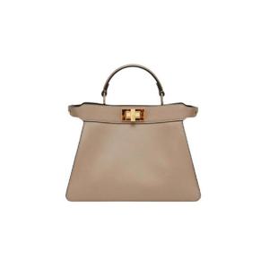 펜디 피카부 아이씨유 나파 레더 스몰백 도브 그레이 8BN327AFKZF11CA