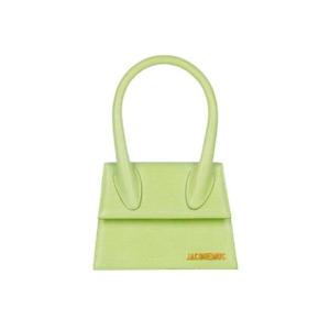 자크뮈스 르 치키토 모옌 탑 핸들 크로코 백 라이트 그린 엠보스 213BA002-3028-510