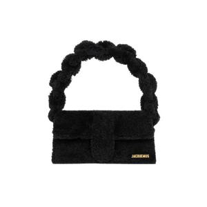 자크뮈스 르 밤비두 셔링 플랩백 블랙 223BA027-3095-990