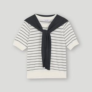 [코데즈컴바인] 숄 set 스트라이프 풀오버 (CKB-PU004W4) CKBPU004W40